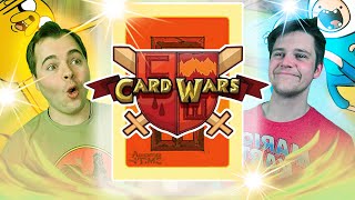 We Played Adventure Time Card Wars The Trading Card Game [upl. by Eaned]