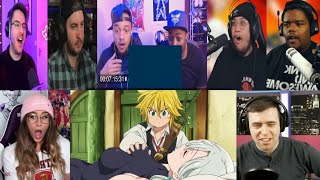 SEVEN DEADLY SINS EPISODE 1 REACTION MASHUP  REUPLOAD [upl. by Emina]