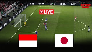 🔴Langsung INDENOSIA vs JAPAN I FIFA World 2026 Qualifier Match Live Stream I eFootball Pes 21 Game [upl. by Helene887]