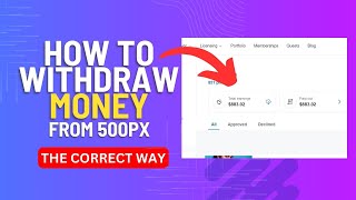 🔥How to Withdraw Money from 500px to Your Bank Account [upl. by Cottrell]