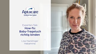 HowTo BabyTragetuch richtig binden [upl. by Christie]