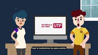 Pasos previos para tu matrícula UTP [upl. by Vastah343]