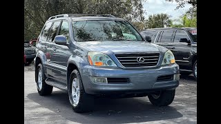 SOLD  2006 Lexus GX 470 4WD ASH BLUE MICA GEAR MOTORSPORTS Naples Florida [upl. by Hahn212]