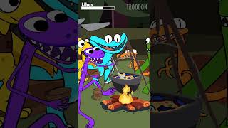 Blues Evil TWIN 💀🔵  RAINBOW FRIENDS Chapter 2 Cartoon Animation [upl. by Laforge]