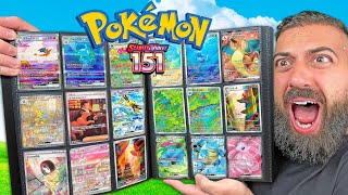 I Tried To Pull EVERY Pokemon 151 CardTHEN THE IMPOSSIBLE HAPPENED [upl. by Sirrap]