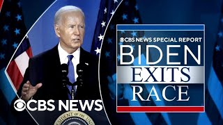 President Biden dropping out of 2024 presidential race  Special Report [upl. by Phyllys]