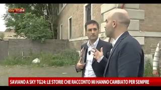 Sky Tg24 quotIncontro con Roberto Savianoquot intervista Paolo Volterra 1152013 [upl. by Leaw981]