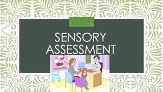 Sensory Assessment PPT [upl. by Alig]