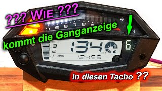 Rätsel gelöst  wie kommt die Ganganzeige in den Tacho der Z1000 [upl. by Ashok]