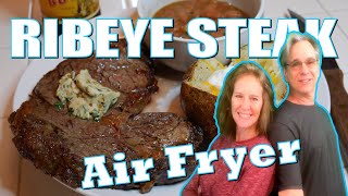 How To Make Ribeye Steak in the Air Fryer [upl. by Thurston]