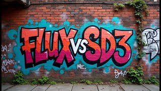 Flux Versus Stable Diffusion 3 Side By Side Comparison [upl. by Adihsaar738]