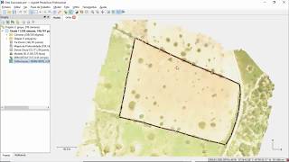 Tutorial  Recorte da área de interesse e exportando arquivos DEM e ORTOMOSAICO no Agisoft PhotoScan [upl. by Rozalie]