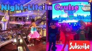 Costa Firenze 🌙 NightLife in Cruise 🛳  DJ parties 🥳  Dance 💃 🎶 Music  Ship Enjoyments  Events [upl. by Adidnere]