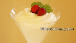 Bavarian Cream Recipe  Video Culinary [upl. by Arsuy513]