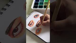 Easy Gouache Painting 🖼️ for Beginners art gouache youtubeshorts youtube subscribe easy [upl. by Orgalim]