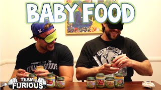 Baby Food Challenge w LA BEAST [upl. by Isdnyl803]