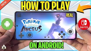 🔥 How To Play Pokemon Legends Arceus On Android in 2024  Gameplay amp Review [upl. by Erot]