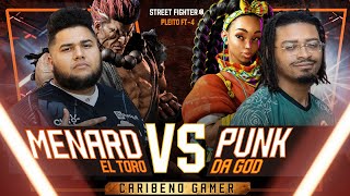 MENARD VS PUNK DA GOD 🕹️ Street Fighter 6 [upl. by Deibel460]