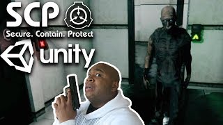 PLAYING SCP Containment Breach UNITY REMAKE in a haunted house [upl. by Ecylahs658]