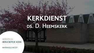 HHG WapenveldWezep  Goede Vrijdag 10 april 2020 1930  ds D Heemskerk [upl. by Caasi]