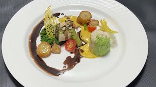 ROASTED POUSSIN FONDANT POTATO DARK CHOCOLATE amp MADIERA JUS [upl. by Cleveland]