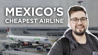 Viva Aerobus  Mexico City AIFA to Cancun  Priority Pass [upl. by Noiwtna]