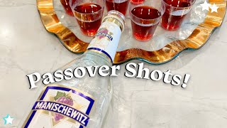 Manischewitz Shots The Perfect KOSHER for Passover Drink [upl. by Bertrand]