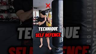 Technique Self Defence ✅️ selfdefense technique [upl. by Annayek53]