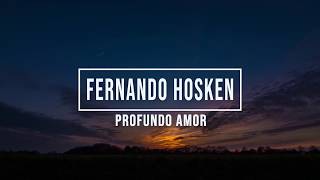 PROFUNDO AMOR Sinking Deep  Hillsong  Fernando Hosken Lyric Video [upl. by Fredrika]