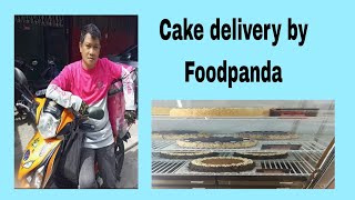 Cake Delivery by Foodpanda mastertatz [upl. by Lindon124]