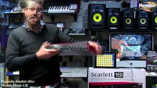 Focusrite Scarlett 18i20 Audio Interface Overview [upl. by Tunk]