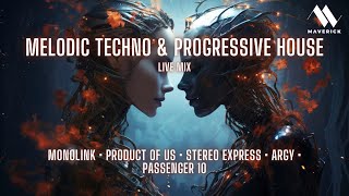 Melodic Techno amp Progressive House Mix  Monolink Product of Us Stereo Express Argy  MAVERICK [upl. by Tatia]