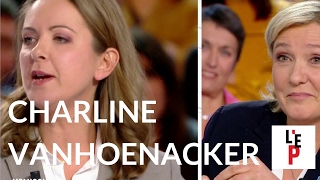 LEmission politique  Charline Vanhoenacker face à Marine Le Pen le 09 février 2017 France 2 [upl. by Garlan]