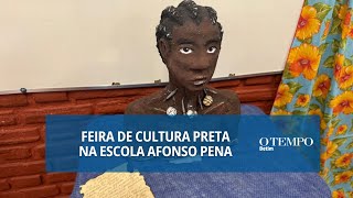 A Escola Estadual Conselheiro Afonso Pena recebeu a Feira de Cultura Preta [upl. by Aehr]