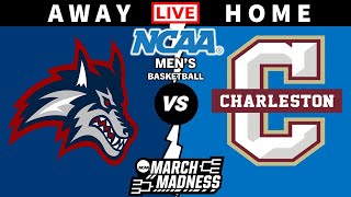 Stony Brook vs Charleston  March Madness  NCAA Basketball MEN Live Scoreboard [upl. by Ylrebmi410]