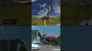 BRACHIOSAURUS ALL ANIMATION  Jurassic World The Game [upl. by Arammahs434]