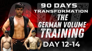 90Day German Volume Training Journey  GVT Transformation Days 1214  Mettas Fitness [upl. by Anaidni]