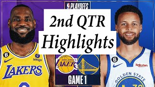 Los Angeles Lakers vs Golden State Warriors Full Highlights 2nd QTR  May 2  2023 NBA Playoffs [upl. by Kingsly]