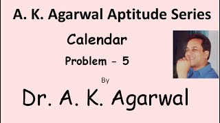 Calendar Problem 5 [upl. by Cleary]