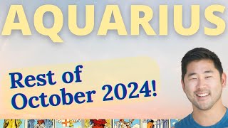 AQUARIUS  You Have The Longest Reading  Sudden Change For POWER October 2131 Tarot Horoscope [upl. by Marj916]