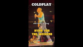 COLDPLAY  HYMN FOR THE WEEKEND at Croke Park Stadium 29 August 2024 [upl. by Ylreveb77]