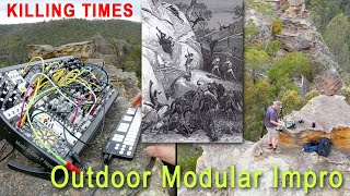 MODULAR ON A PAGODA Killing Times in Australias Pagoda country eurorack Jamuary2024 ambient [upl. by Buckler]