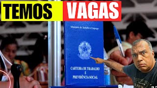 VAGAS DE EMPREGO TEM VAGA PARA ESSES CARGOS EM Maceió forçanatural vlogs maceio [upl. by Jarred]