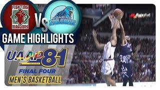 UAAP 81 MB  Final Four UP vs AdU  Game Highlights  November 28 2018 [upl. by Capp]