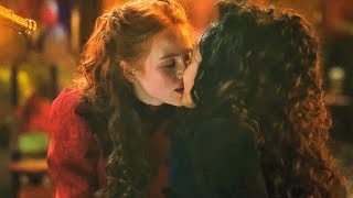 Riverdale 6x04 Kiss Scene  Abigail and Thomasina Chery and Toni [upl. by Ramona26]