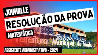 Assistente Administrativo  Prefeitura de Joinville 2024 [upl. by Unam]