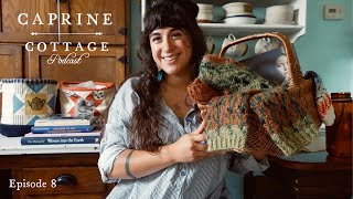 Caprine Cottage Podcast Ep8  Crowberry Sweater Lobster Socks and Giveaway Winner [upl. by Fryd]