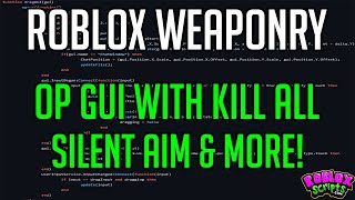 Weaponry NEXUS GUI  SIELNT AIM  ANTI VOTE KICK amp MUCH MORE APRIL 2024 [upl. by Lamraj]