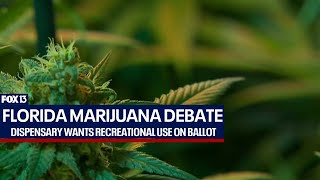 Cannabis dispensary wants recreational marijuana on Florida ballot [upl. by Aronoel]