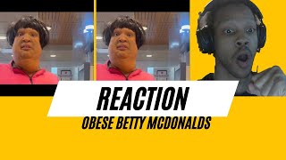 Obese Betty get upset with McDonald’s Worker 😳 [upl. by Stedmann]